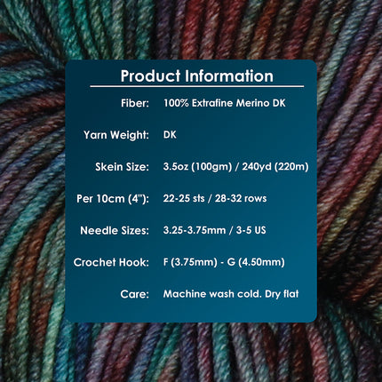 KnitPro Symfonie Yarns | Viva | DK | Tropical Seascape 1004
