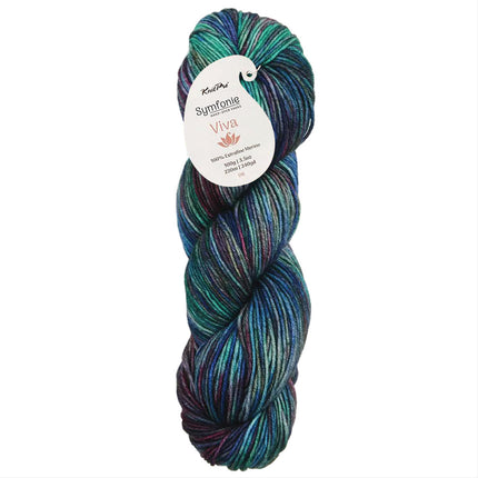 KnitPro Symfonie Yarns | Viva | DK | Tropical Seascape 1004