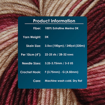 KnitPro Symfonie Yarns | Viva | DK | Cafe Rose 1007
