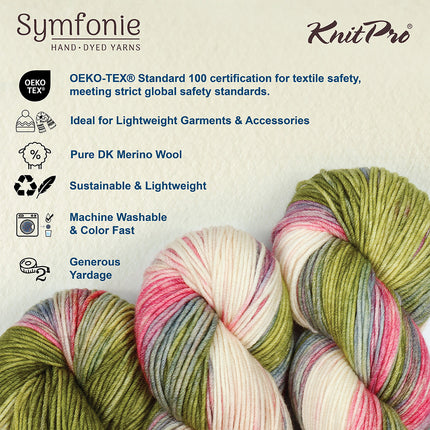 KnitPro Symfonie Yarns | Viva | DK | Summer Romance 1008