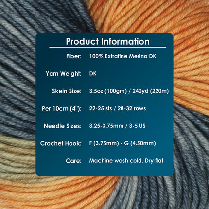 KnitPro Symfonie Yarns | Viva | DK | Newyork Newyork 1011