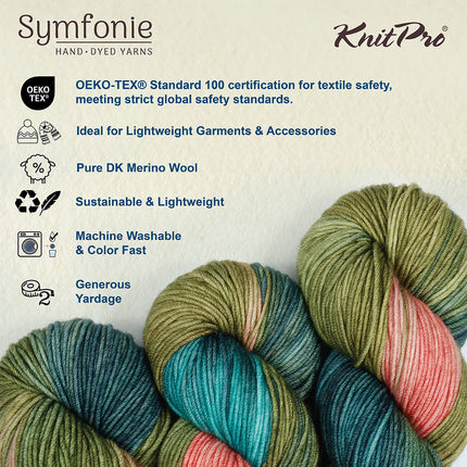 KnitPro Symfonie Yarns | Viva | DK | Spring Blush 1017