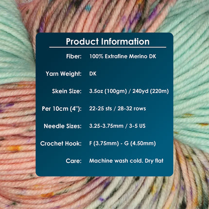 KnitPro Symfonie Yarns | Viva | DK | Bonnie Blooms 1018