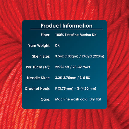 KnitPro Symfonie Yarns | Viva | DK | Berry Bowl 1021