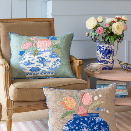 Tilda Something Blue | Kit de coussin Ginger Jar | Bleu canard PRÉCOMMANDE JUIN