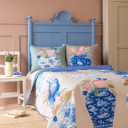 Tilda Something Blue | Kit de courtepointe Ginger Jar | Mastique PRÉCOMMANDE JUIN