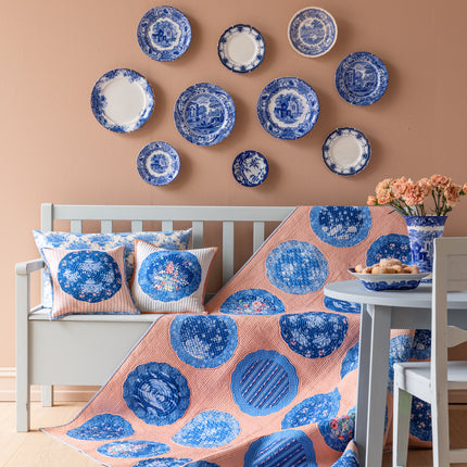 Tilda Something Blue | Plate Pillow Kit | Stripe Blue PRE ORDER JUNE