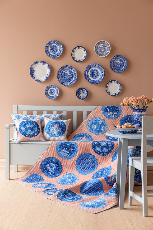 Tilda Something Blue | Plate Pillow Kit | Stripe Blue PRE ORDER JUNE