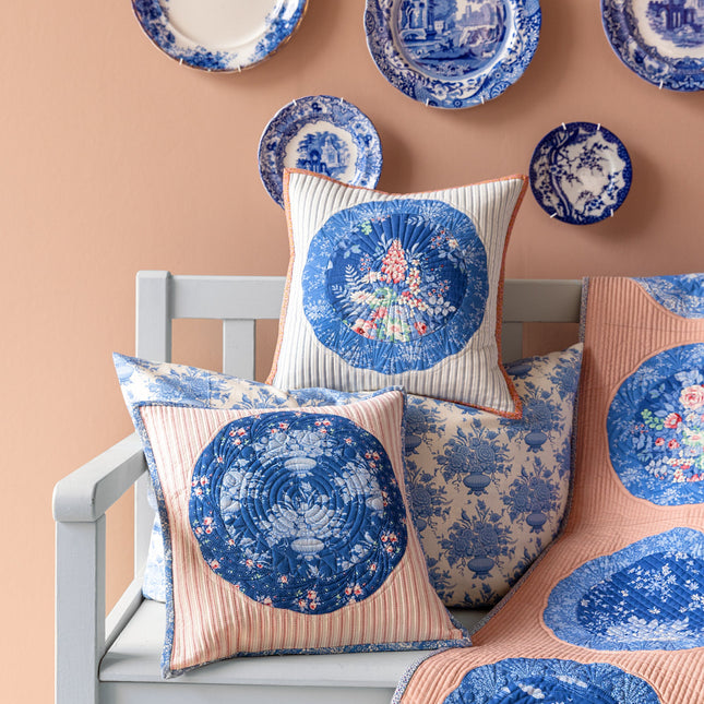 Tilda Something Blue | Plate Pillow Kit | Stripe Blue PRE ORDER JUNE