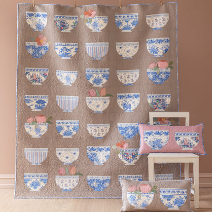 Tilda Something Blue | Kit de courtepointe collection bol | Souris PRÉCOMMANDE JUIN
