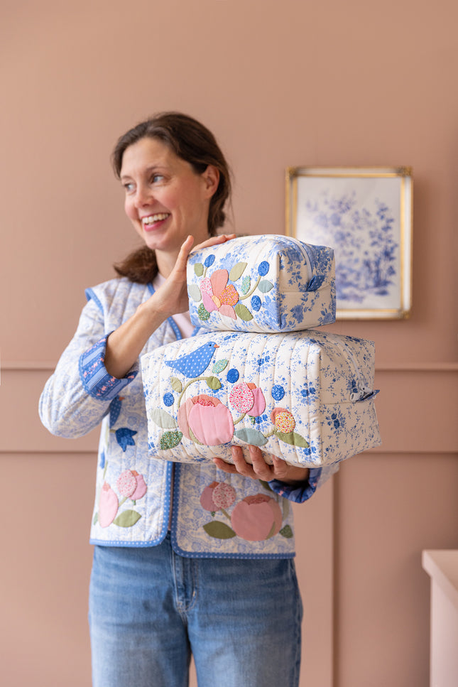 Tilda Something Blue | Toiletries Bags Kit | Large PRE ORDER JUNE