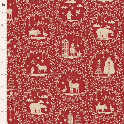 Tilda Joyeux Noël | Scènes en papier | Bourgogne