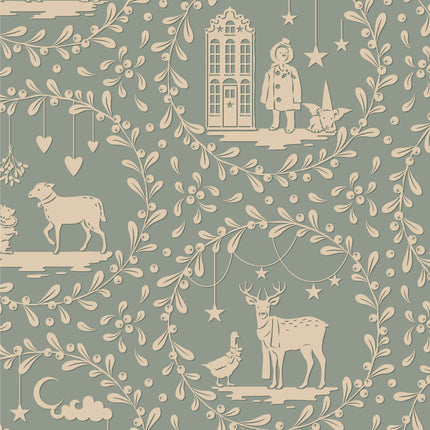 Tilda Merry Little Christmas | Pack de huitièmes de verge | Complet (20) ÉPUISÉ