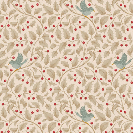Tilda Merry Little Christmas | HALF METRE Pack | Cream (5) PRE ORDER JULY