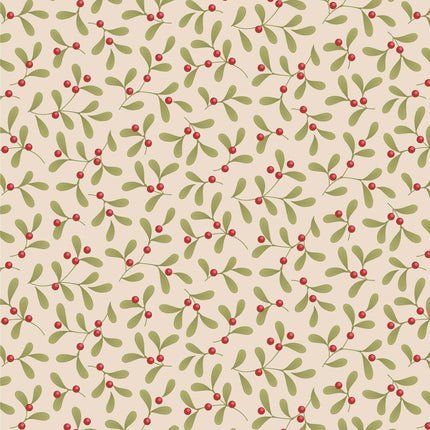 Tilda Merry Little Christmas | HALF METRE Pack | Cream (5) PRE ORDER JULY