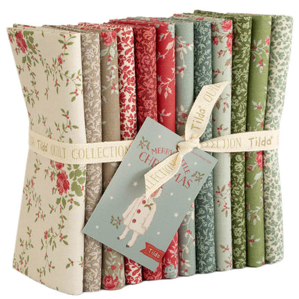 Tilda Merry Little Christmas | HALF METRE Pack | Eve & Noel Blenders (12) SOLD OUT
