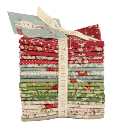 Tilda Merry Little Christmas | Pack de huitièmes de verge | Complet (20) ÉPUISÉ