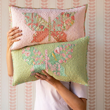 Tilda Songbird | Mosaic Butterfly Pillow Kit | Coral PRE ORDER FEB
