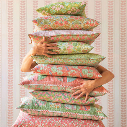 Tilda Songbird | Kit Coussin Vue Jardin | Bleu