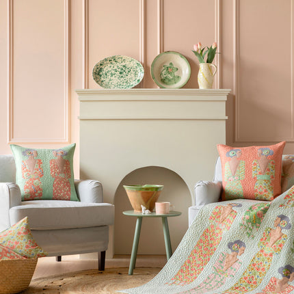 Tilda Songbird | Soirée Pillow Kit | Coral PRE ORDER FEB