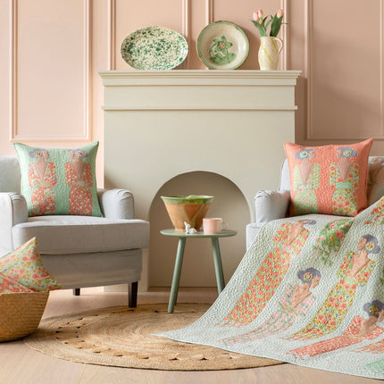 Tilda Songbird | Soirée Pillow Kit | Coral PRE ORDER FEB