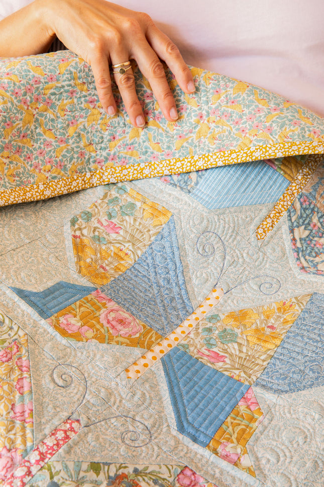 Tilda Songbird | Mosaic Butterfly Pillow Kit | Blue PRE ORDER FEB