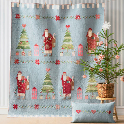 Tilda Merry Little Christmas | Dear Santa Quilt Kit | Plaid Stone SOLD OUT