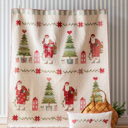 Tilda Merry Little Christmas | Kit de courtepointe Dear Santa | Blanc mastic RUPTURE DE STOCK