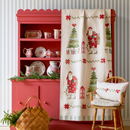 Tilda Merry Little Christmas | Kit de courtepointe Dear Santa | Blanc mastic RUPTURE DE STOCK
