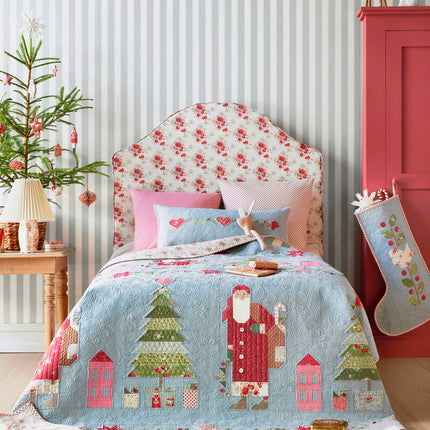 Tilda Merry Little Christmas | Dear Santa Quilt Kit | Plaid Stone SOLD OUT
