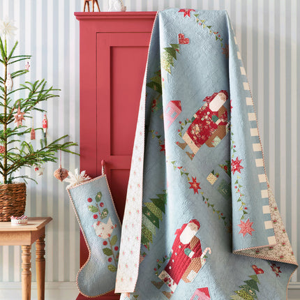 Tilda Merry Little Christmas | Dear Santa Quilt Kit | Plaid Stone SOLD OUT