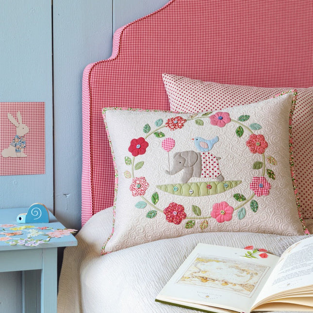Tilda | Flower Wreath Elephant Pillow Kit | PRE ORDER APRIL