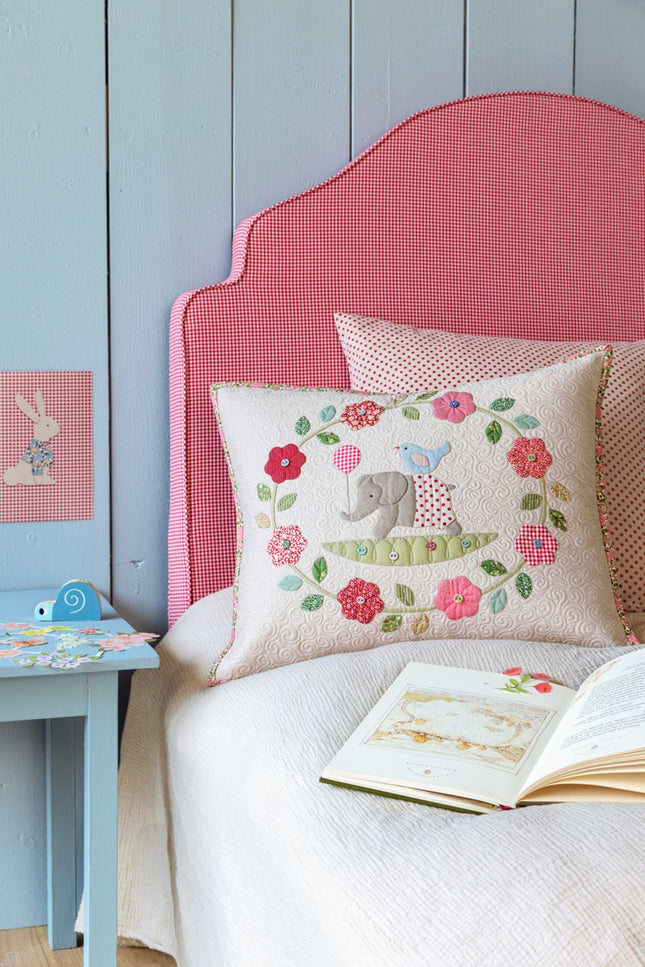 Tilda | Flower Wreath Elephant Pillow Kit | PRE ORDER APRIL