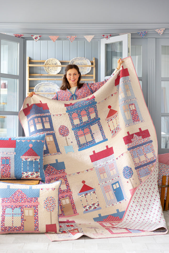 Tilda Village Life | Village Life Quilt Kit | Putty PRE ORDER OCT