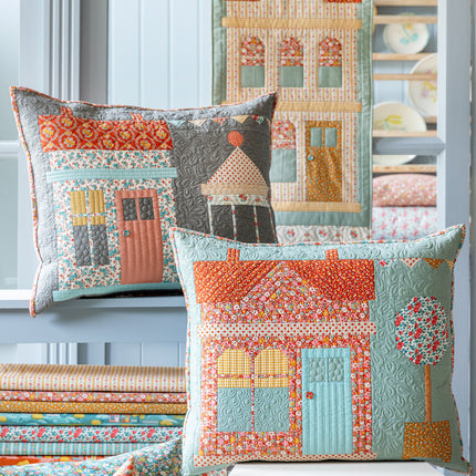 Tilda Village Life | Village Life Pillow Kit | Charcoal PRE ORDER OCT