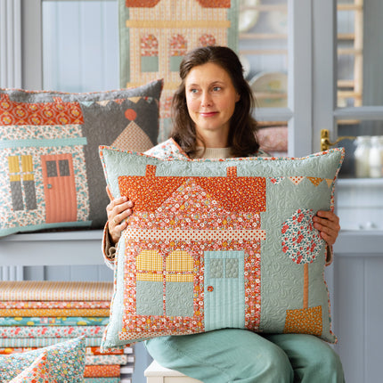 Tilda Village Life | Village Life Pillow Kit | Charcoal PRE ORDER OCT