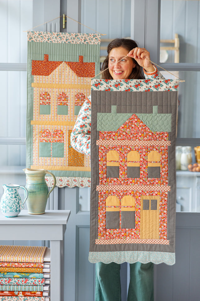 Tilda Village Life | Village Life Wall Hanging Kit | Charcoal PRE ORDER OCT