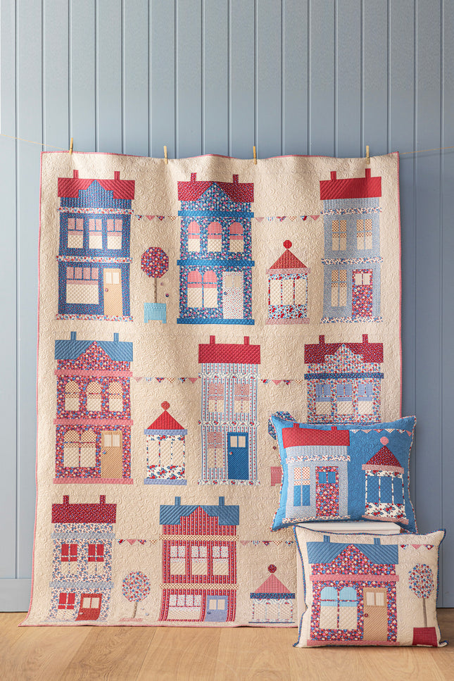 Tilda Village Life | Village Life Quilt Kit | Putty PRE ORDER OCT