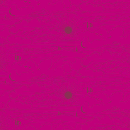 Alison Glass Fabric | Soliloquy | Dwell | Pomegranate - 1219P