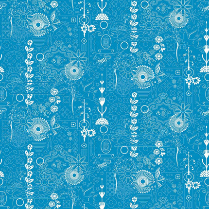 Alison Glass | Sun Print 2025 | Cameo | Bluejay - 1319 - B