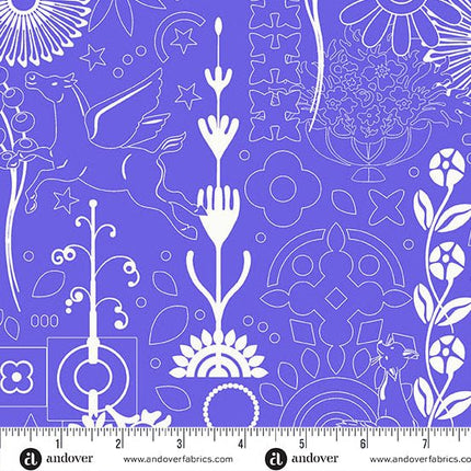 Alison Glass | Sun Print 2025 | Cameo | Hydrangea - 1319 - P