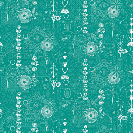 Alison Glass | Sun Print 2025 | Cameo | Peacock - 1319 - G