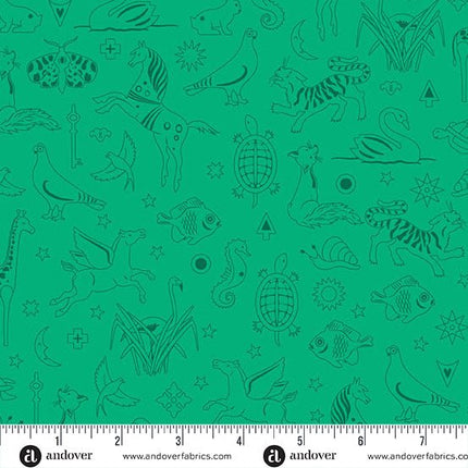 Alison Glass | Sun Print 2025 | Philately | Grasshopper - 1127 - G