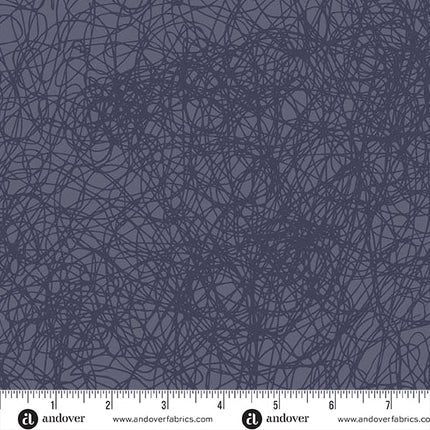 Alison Glass | Sun Print Textures | Entropy | Slate - 1282 - C