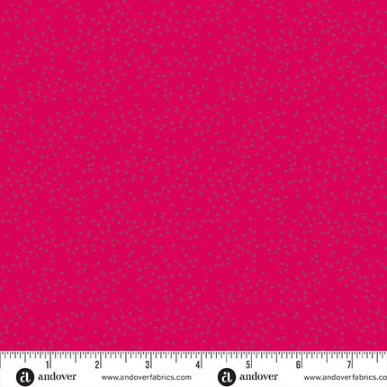 Alison Glass | Sun Print Textures | Pebbles | Raspberry - 1283 - R