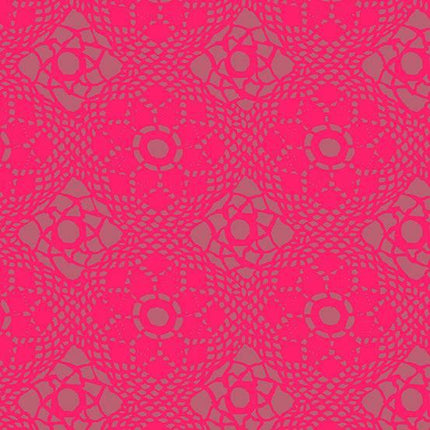 Alison Glass - Sunprints 2021 - Crochet - Strawberry - Hollies Haberdashery UK
