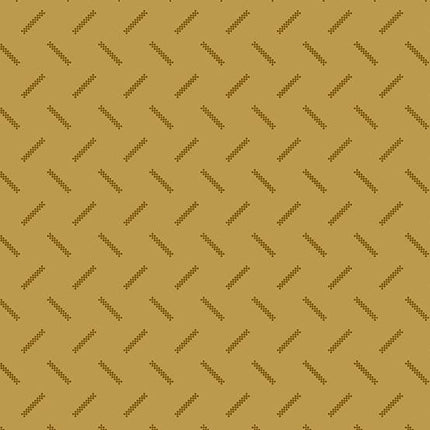 Andover Fabrics | Jewelbox | Checkerboard Bar | Caramel - 834-Y