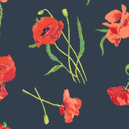 Art Gallery - Poppy Memories - Rayon - R-27401-1