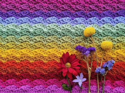 Attic 24 Sungold Blanket (Crochet Colour Pack) -