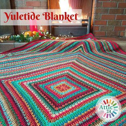 Attic 24 Yuletide Blanket (Crochet Colour Pack) -